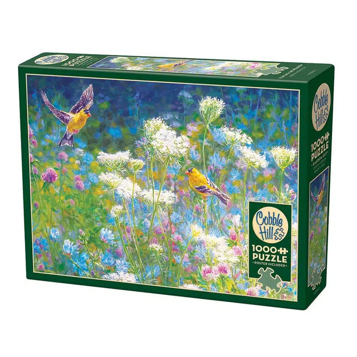 Visiting the Meadow 1000 Piece Jigsaw Puzzle Cobble Hill - for just $19.99! 