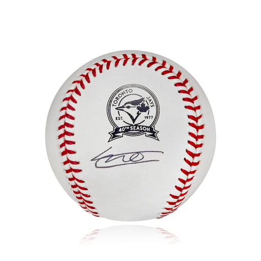 Vladimir Guerrero, Jr. Toronto Blue Jays Autographed 40th Anniversary Official Major League Baseball - for just $129.99! 