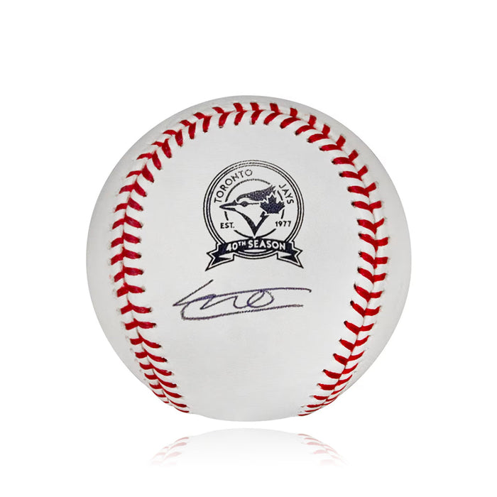 Vladimir Guerrero, Jr. Toronto Blue Jays Autographed 40th Anniversary Official Major League Baseball - for just $129.99! 