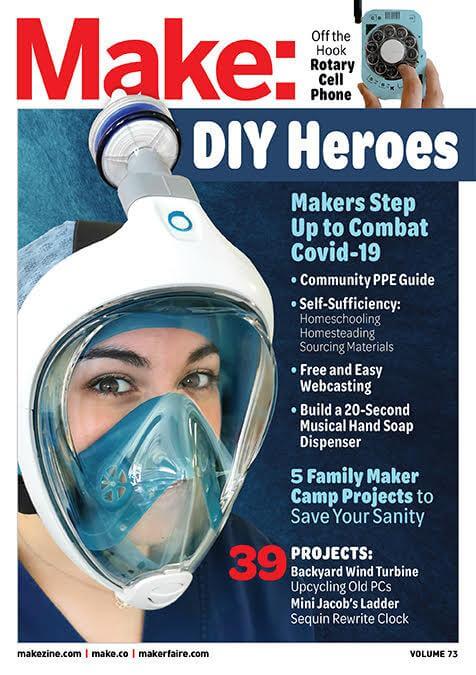 Make: Magazine, Volume 73 - Print - for just $14.99! 