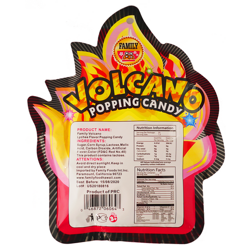 Volcano Popping Candy (China) - Premium  - Just $1.99! Shop now at Retro Gaming of Denver