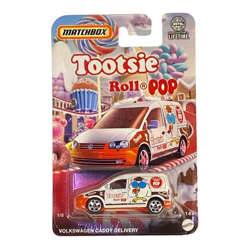 Matchbox Volkswagen Caddy Delivery - Tootsie Roll Pop - Matchbox Candy Series 1/6 - for just $1.79! 
