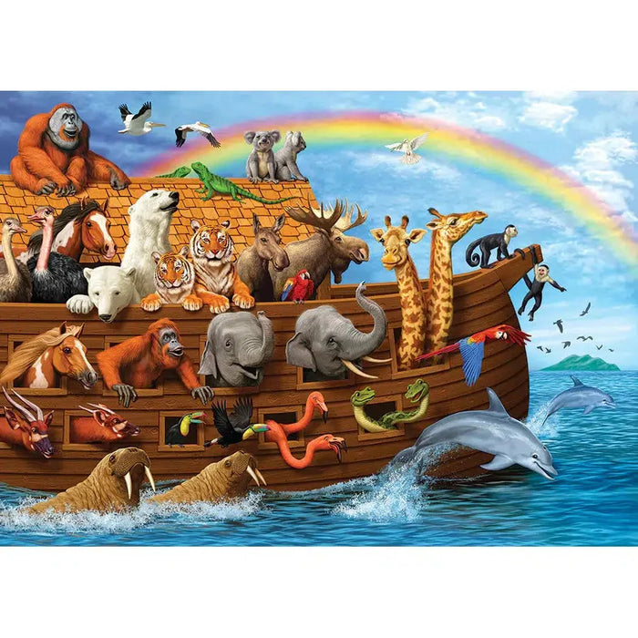 Voyage of the Ark 35 Piece Tray Jigsaw Puzzle Cobble Hill - for just $9.99! 