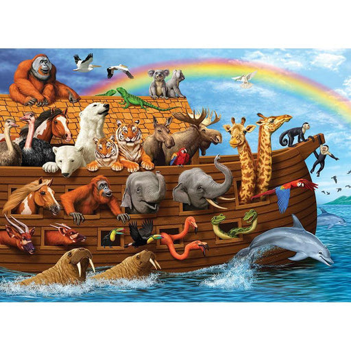 Voyage of the Ark 350 Piece Family Jigsaw Puzzle Cobble Hill - for just $17.99! 