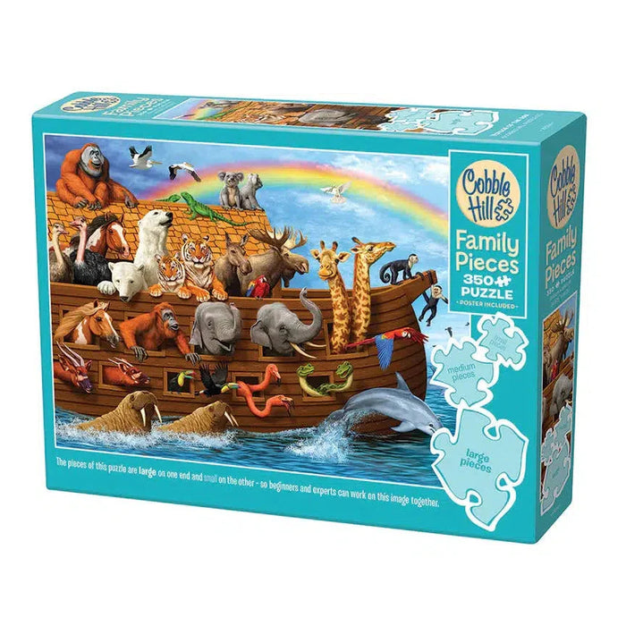 Voyage of the Ark 350 Piece Family Jigsaw Puzzle Cobble Hill - for just $17.99! 