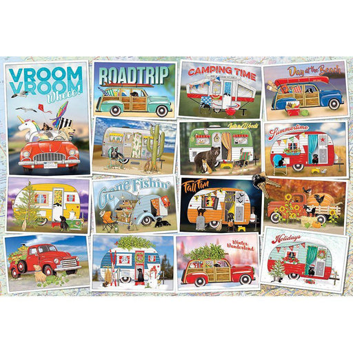 Vroom Vroom 2000 Piece Jigsaw Puzzle Cobble Hill - for just $29.99! 