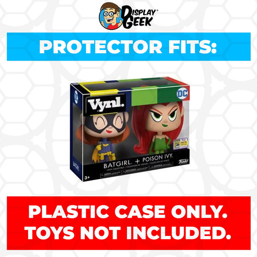 Pop Protector for Vynl 2 Pack Batgirl & Poison Ivy SDCC Funko - Just $13.99! Shop now at Retro Gaming of Denver