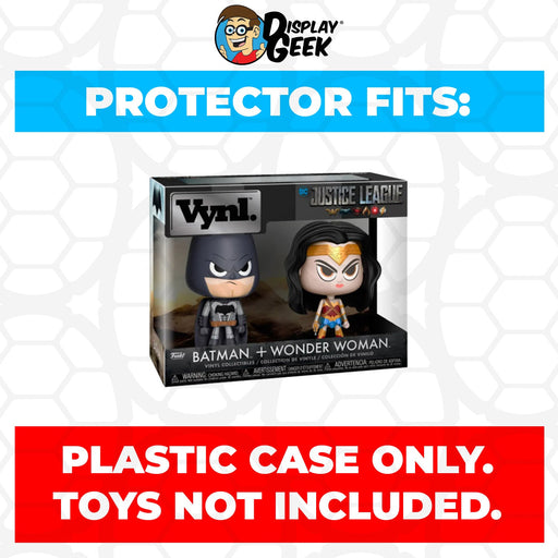 Pop Protector for Vynl 2 Pack Batman & Wonder Woman Funko - Just $13.99! Shop now at Retro Gaming of Denver