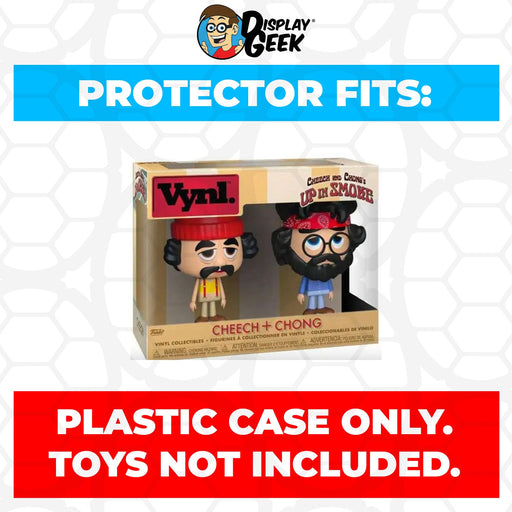 Pop Protector for Vynl 2 Pack Cheech & Chong Funko - Just $13.99! Shop now at Retro Gaming of Denver