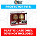 Pop Protector for Vynl 2 Pack Chewbacca & C-3PO Funko - Just $13.99! Shop now at Retro Gaming of Denver