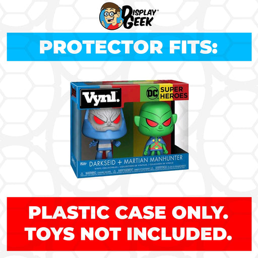 Pop Protector for Vynl 2 Pack Darkseid & Martian Manhunter Funko - Just $13.99! Shop now at Retro Gaming of Denver