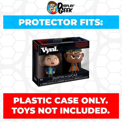 Pop Protector for Vynl 2 Pack Dustin & Lucas Funko - Just $13.99! Shop now at Retro Gaming of Denver