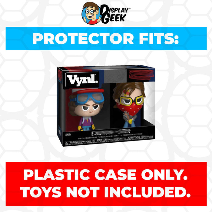 Pop Protector for Vynl 2 Pack Dustin & Steve Funko - for just $13.99! 