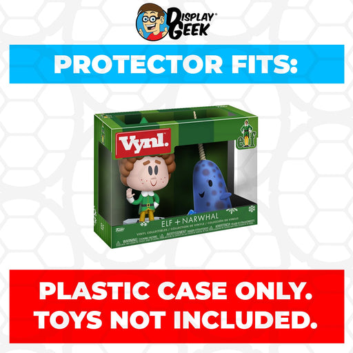 Pop Protector for Vynl 2 Pack Elf & Narwhal Funko - Just $13.99! Shop now at Retro Gaming of Denver