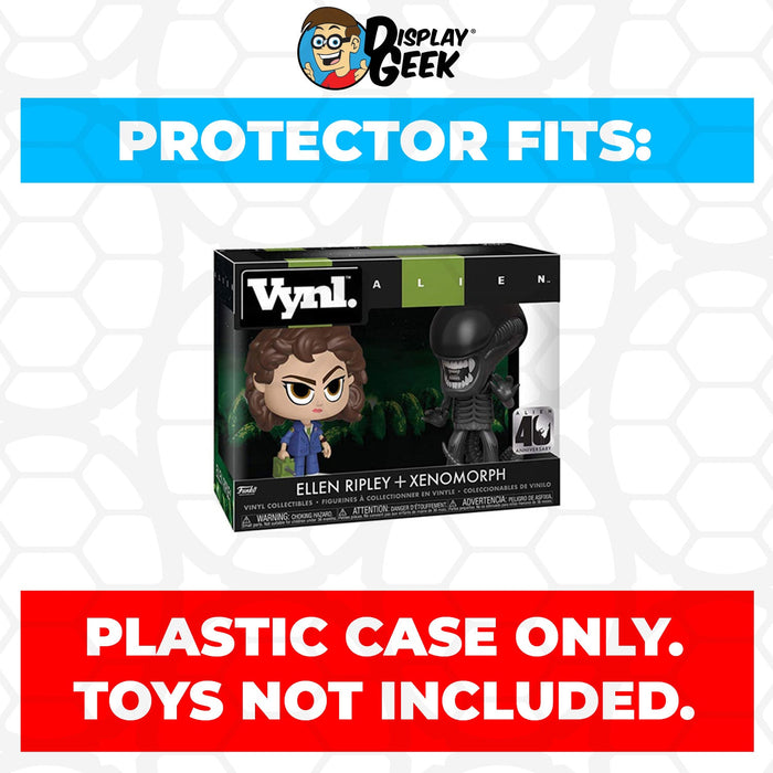 Pop Protector for Vynl 2 Pack Ellen Ripley & Xenomorph Funko - Just $13.99! Shop now at Retro Gaming of Denver