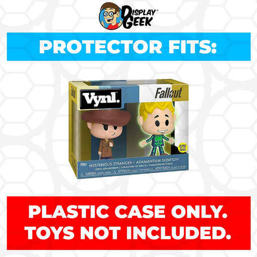 Pop Protector for Vynl 2 Pack Mysterious Stranger & Adamantium Skeleton Funko - Just $13.99! Shop now at Retro Gaming of Denver