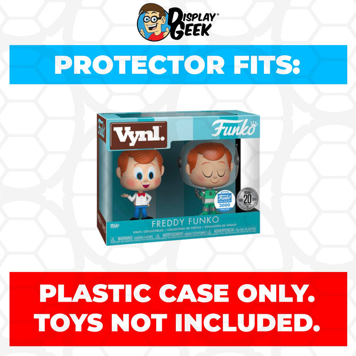 Pop Protector for Vynl 2 Pack Freddy Funko Funko - Just $13.99! Shop now at Retro Gaming of Denver