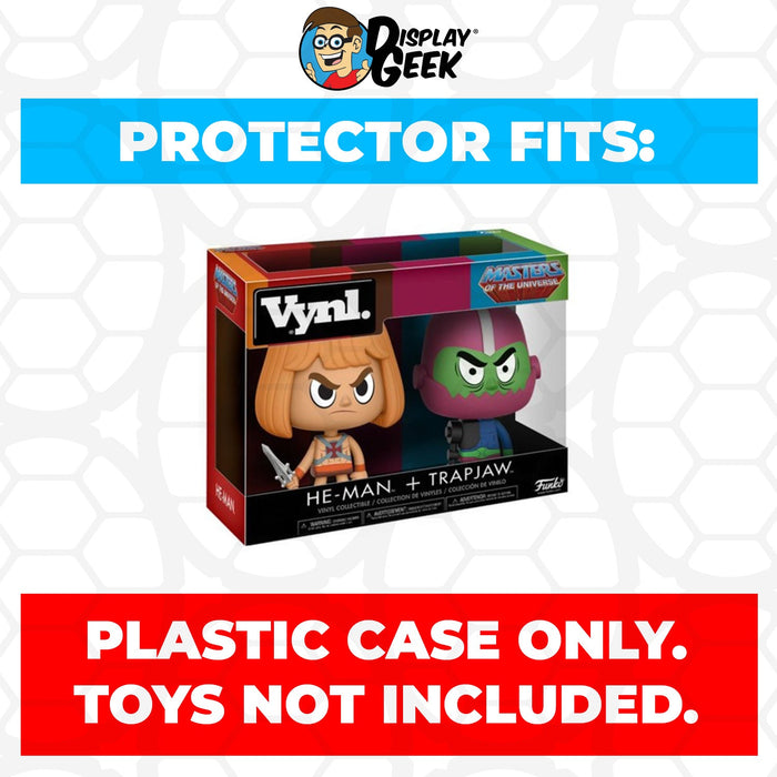 Pop Protector for Vynl 2 Pack He-Man & Trap Jaw Funko - Just $13.99! Shop now at Retro Gaming of Denver