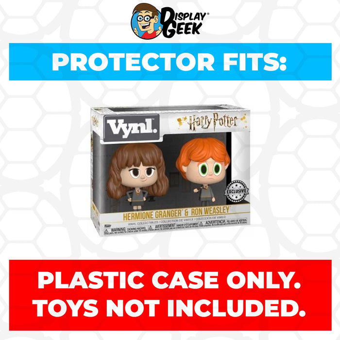 Pop Protector for Vynl 2 Pack Hermione Granger & Ron Weasley Broken Wand Funko - Just $13.99! Shop now at Retro Gaming of Denver