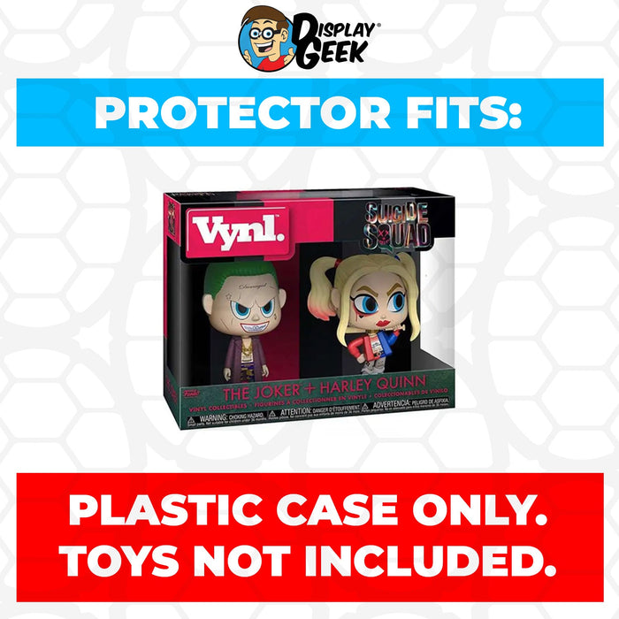 Pop Protector for Vynl 2 Pack The Joker & Harley Quinn Funko - Just $13.99! Shop now at Retro Gaming of Denver