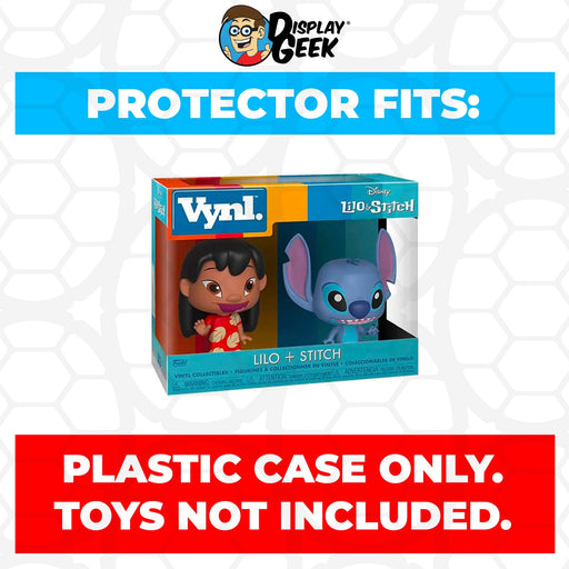 Pop Protector for Vynl 2 Pack Lilo & Stitch Funko - Just $13.99! Shop now at Retro Gaming of Denver