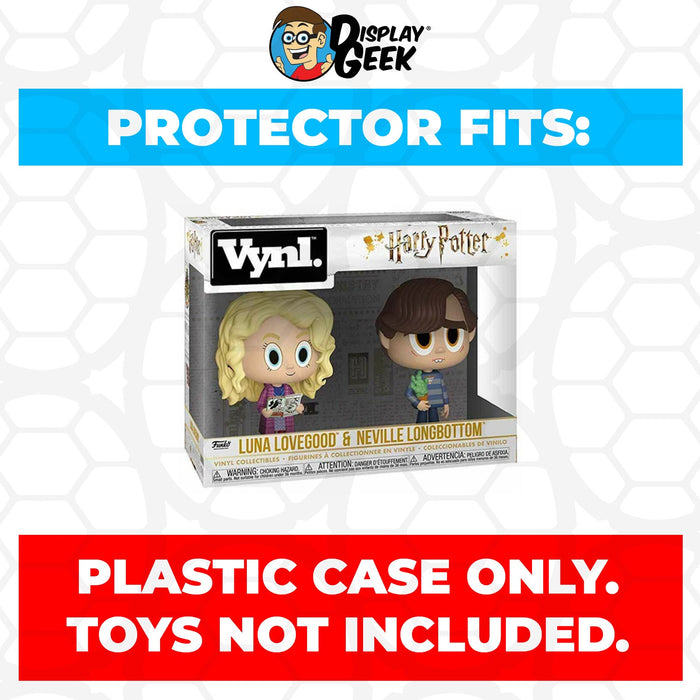 Pop Protector for Vynl 2 Pack Luna Lovegood & Neville Longbottom Funko - Just $13.99! Shop now at Retro Gaming of Denver