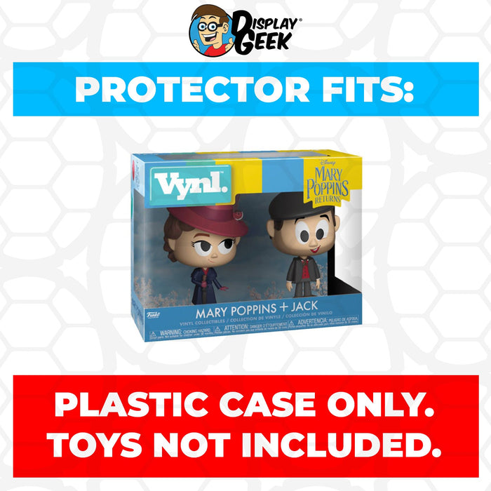 Pop Protector for Vynl 2 Pack Mary Poppins & Jack Funko - Just $13.99! Shop now at Retro Gaming of Denver