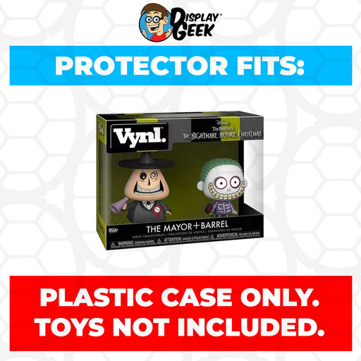 Pop Protector for Vynl 2 Pack The Mayor & Barrel Funko - Just $13.99! Shop now at Retro Gaming of Denver