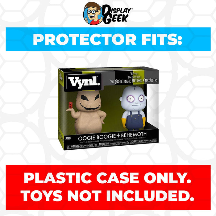 Pop Protector for Vynl 2 Pack Oogie Boogie & Behemoth Funko - Just $13.99! Shop now at Retro Gaming of Denver