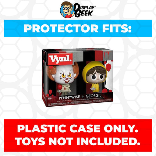 Pop Protector for Vynl 2 Pack Pennywise & Georgie Funko - Just $13.99! Shop now at Retro Gaming of Denver