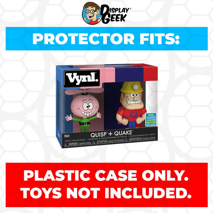 Pop Protector for Vynl 2 Pack Quisp & Quake SDCC Funko - Just $13.99! Shop now at Retro Gaming of Denver