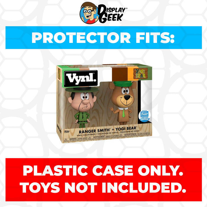 Pop Protector for Vynl 2 Pack Ranger Smith & Yogi Bear Funko - Just $13.99! Shop now at Retro Gaming of Denver