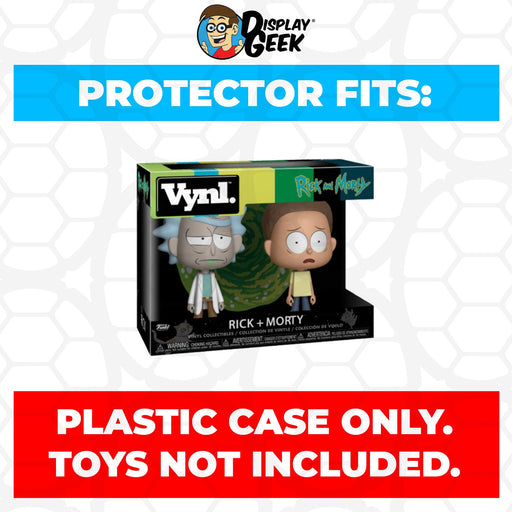 Pop Protector for Vynl 2 Pack Rick & Morty Funko - Just $13.99! Shop now at Retro Gaming of Denver