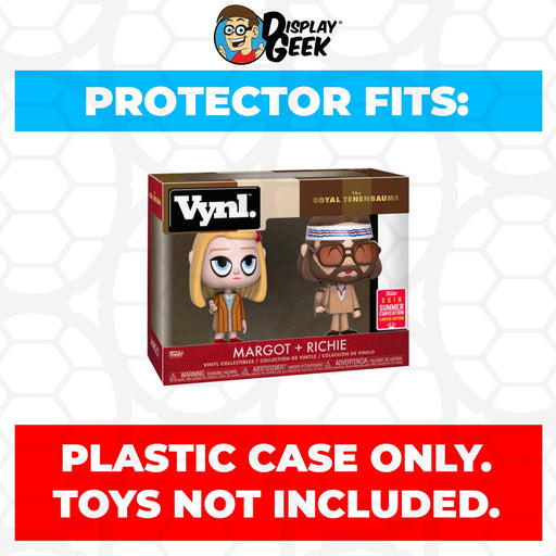 Pop Protector for Vynl 2 Pack Margot & Richie SDCC Funko - Just $13.99! Shop now at Retro Gaming of Denver