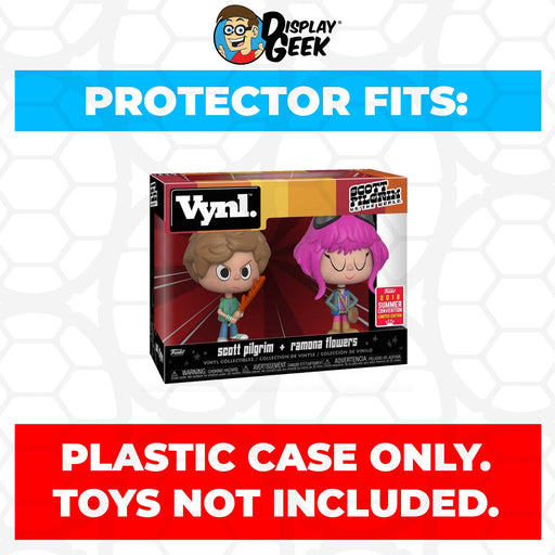 Pop Protector for Vynl 2 Pack Scott Pilgrim & Ramona Flowers SDCC Funko - Just $13.99! Shop now at Retro Gaming of Denver