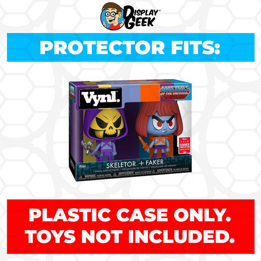 Pop Protector for Vynl 2 Pack Skeletor & Faker SDCC Funko - Just $13.99! Shop now at Retro Gaming of Denver