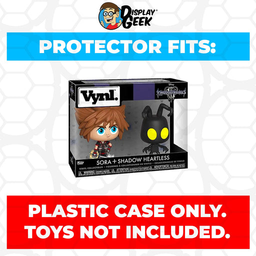 Pop Protector for Vynl 2 Pack Sora & Shadow Heartless Funko - Just $13.99! Shop now at Retro Gaming of Denver