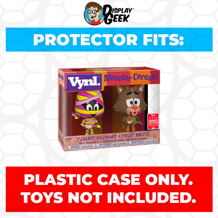 Pop Protector for Vynl 2 Pack Yummy Mummy & Fruit Brute SDCC Funko - Just $13.99! Shop now at Retro Gaming of Denver