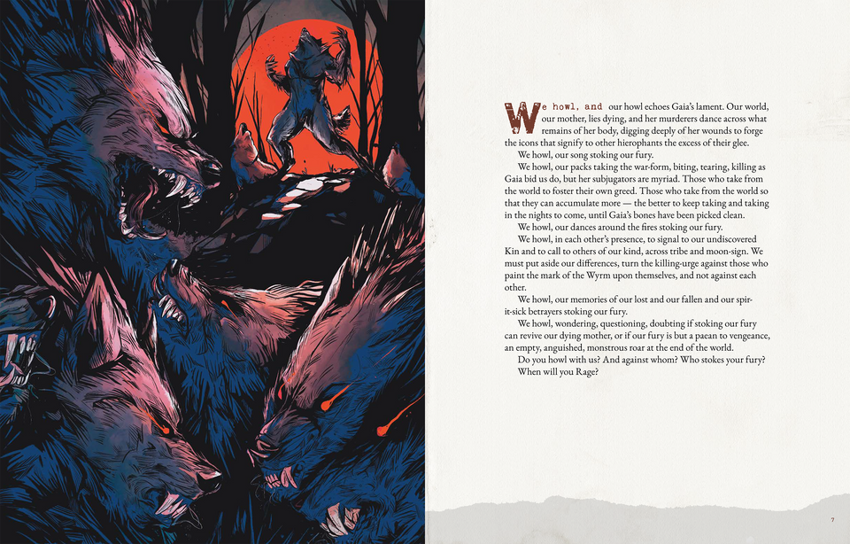 Werewolf: the Apocalypse- 5th Edition Core Rulebook - for just $55! 