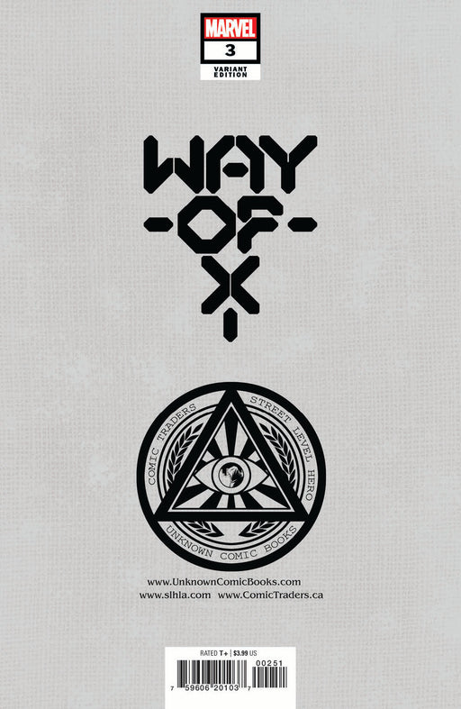 Way Of X #3 Unknown Comics Feilpe Massafera Exclusive Var Gala (06/23/2021) - for just $10! 
