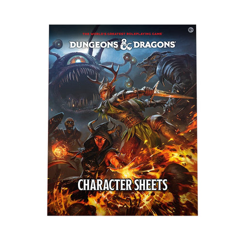 Dungeons & Dragons - Character Sheets 2024 - 5th Edition - for just $14.99! 