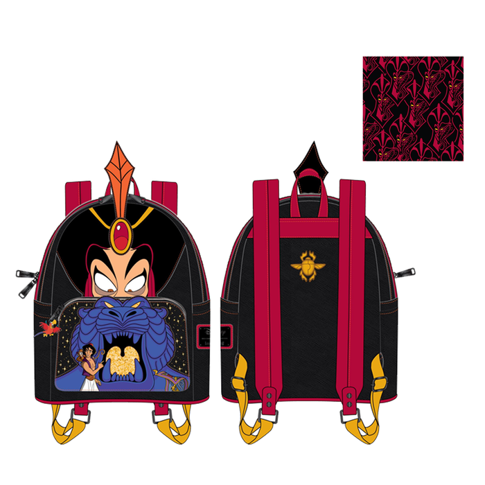 Loungefly: Disney Aladdin - Jafar Villains Scene Mini Backpack - for just $80! 