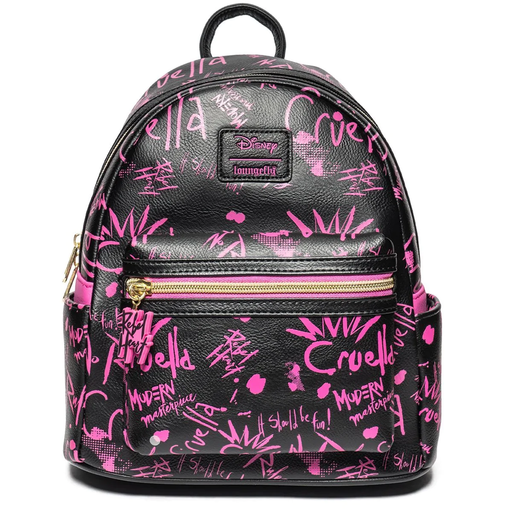 Loungefly: Disney - Cruella Graffiti Mini Backpack Entertainment Earth Exclusive - for just $80! 