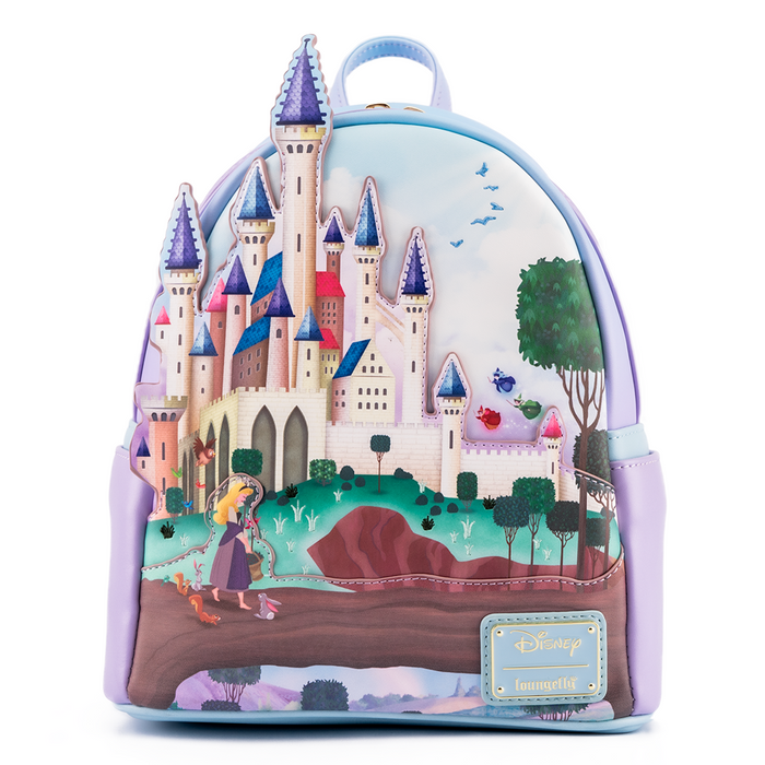 Loungefly: Disney - Princess Castle Series Sleeping Beauty Mini Backpack - for just $75! 