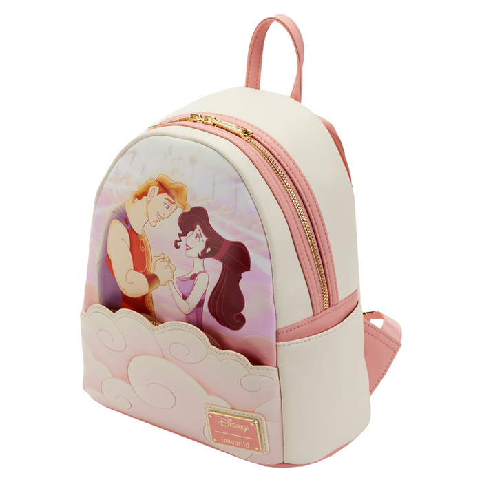 Loungefly: Disney - Hercules 25th Anniversary Meg and Hercule Mini Backpack - for just $80! 