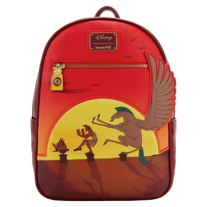 Loungefly: Disney - Hercules 25th Anniversary Sunset Mini Backpack - for just $80! 
