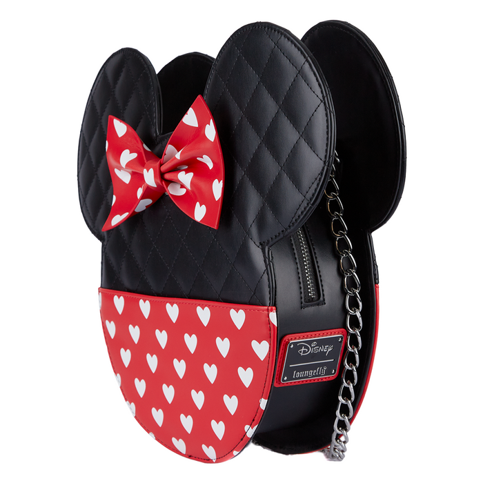 Loungefly: Disney - Mickey And Minnie Valentines Reversible Cross Body - for just $65! 