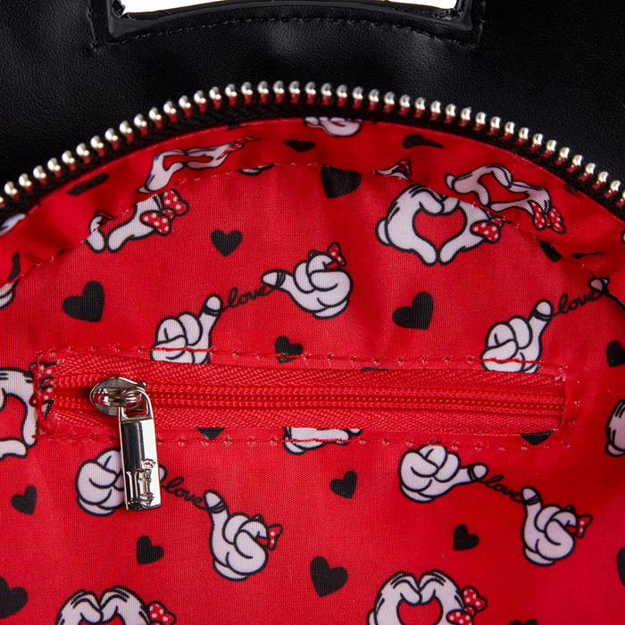 Loungefly: Disney - Mickey And Minnie Valentines Reversible Cross Body - for just $65! 