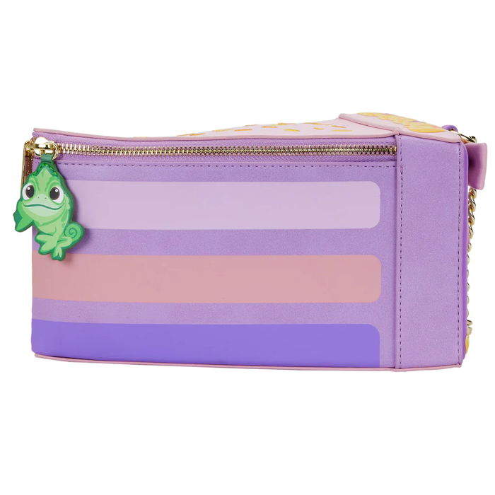 Loungefly: Disney Tangled Rapunzel Cosplay Cake Cross Body Bag - for just $65! 