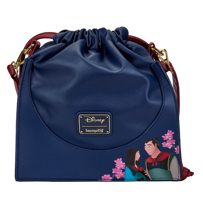 Loungefly: Disney Mulan Castle Cinch Sack Cross Body Bag - for just $70! 